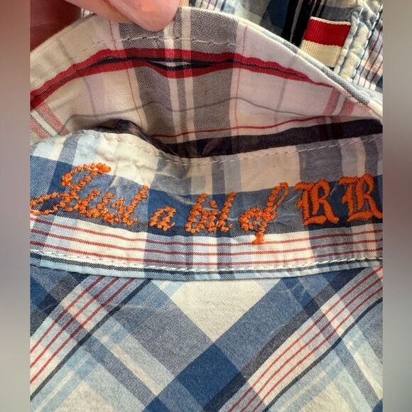 Rock Revival Plaid country shirt - Picture 8 of 9